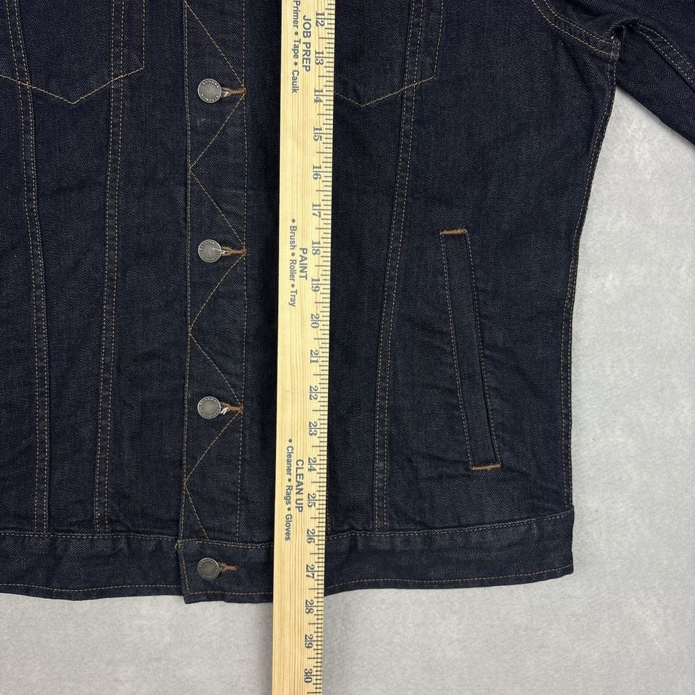 Banana Republic Denim Jacket Men’s Large Blue Indigo Wash Trucker Casual - Picture 3 of 7